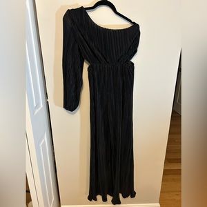 Lush brand one shoulder jumpsuit
